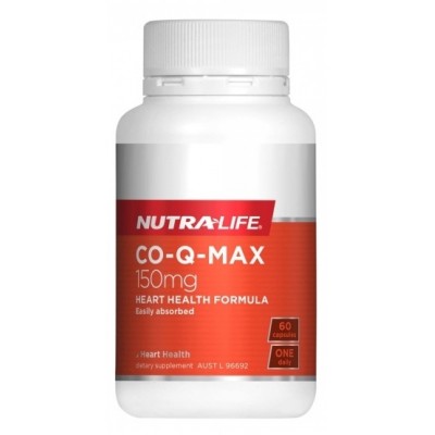 【纽乐特价】 复合辅酶Q10 Qmax 胶囊 150mg 60粒